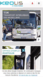 Mobile Screenshot of keolis3frontieres.com